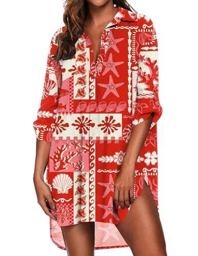 Ekouaer Women's Swimsuit Coverup Beach Dress: $23.39 Ekouaer Women's Swimsuit Coverup Beach Dress: $23.39