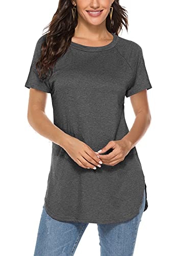 Newchoice Women's Short Sleeve Business Casual Tunic Blouse: $14.99 Newchoice Women's Short Sleeve Business Casual Tunic Blouse: $14.99