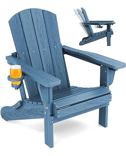 Serwall Folding Adjustable Adirondack Chair: $101.99 Serwall Folding Adjustable Adirondack Chair: $101.99