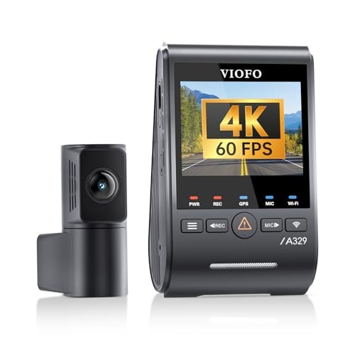Viofo A329S 4K 60FPS Front and Rear Dash Cam: $373.95 Viofo A329S 4K 60FPS Front and Rear Dash Cam: $373.95