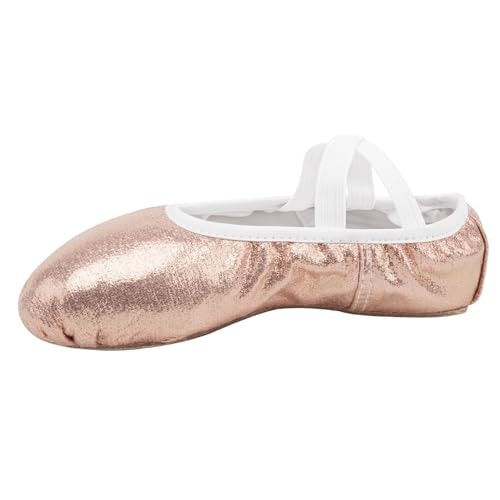 Stelle Girls' Glitter Vegan Leather Ballet Slippers 2-Pair Pack: $13.29 Stelle Girls' Glitter Vegan Leather Ballet Slippers 2-Pair Pack: $13.29