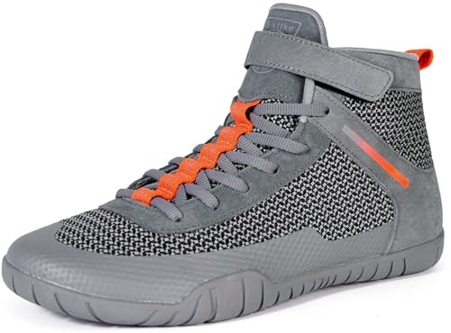 Sisttke Men's Wrestling and Boxing Shoes 8 Wide: $42.49