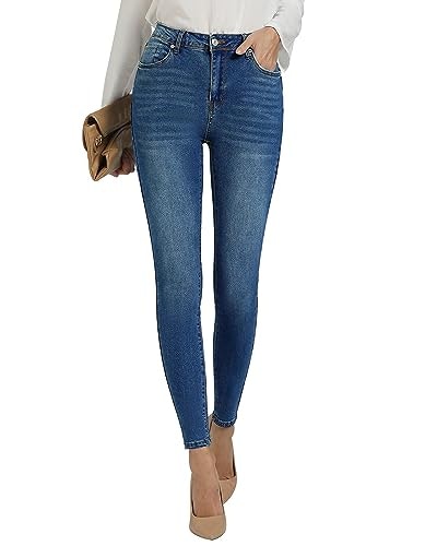 Grapent High-Waisted Skinny Jean Leggings: $22.38