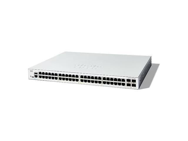 Cisco Catalyst C1300-48T-4G 48-Port Managed Gigabit Ethernet Switch: $1,039.99