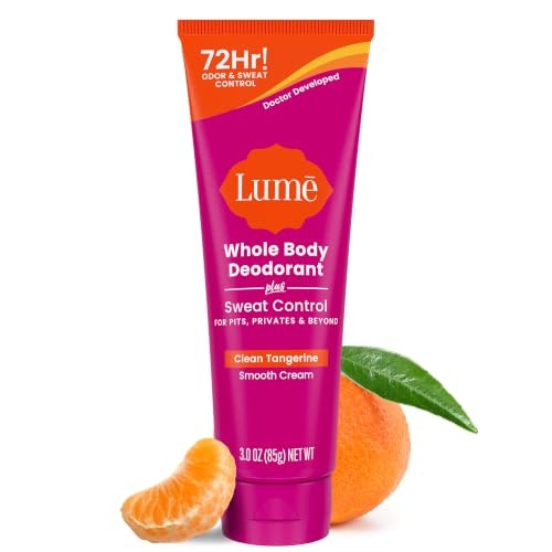 Lume Whole Body Deodorant Plus Sweat Control Cream 3-ounce: $16.99 Lume Whole Body Deodorant Plus Sweat Control Cream 3-ounce: $16.99