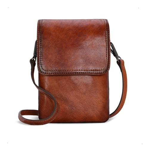 Iswee Small Leather Crossbody Phone Bag: $50.99 Iswee Small Leather Crossbody Phone Bag: $50.99