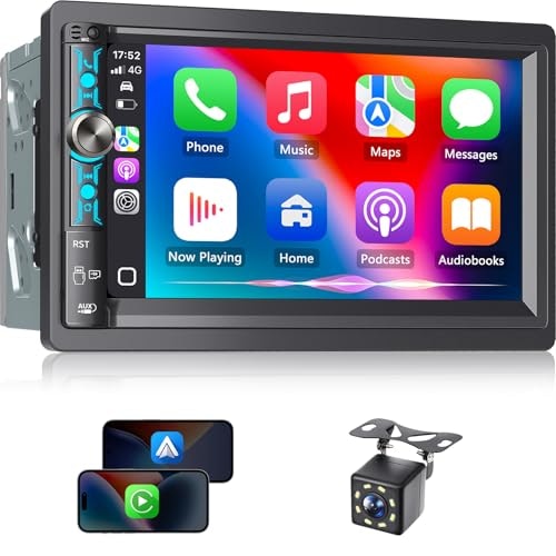 Kissound 7-Inch Double Din Car Stereo Receiver: $84.99 Kissound 7-Inch Double Din Car Stereo Receiver: $84.99