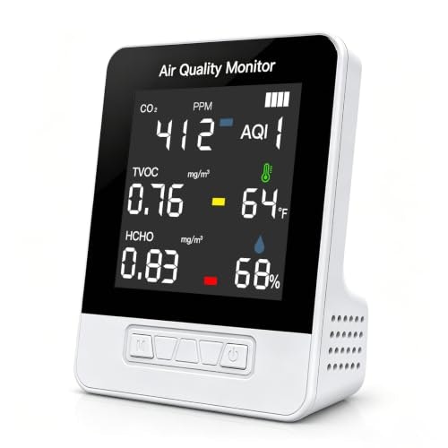 6-in-1 Air Quality Monitor: $42.49 6-in-1 Air Quality Monitor: $42.49