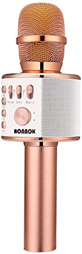 Bonaok Q37 3-in-1 Wireless Bluetooth Karaoke Microphone: $16.98