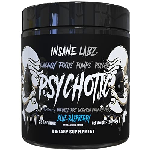 Insane Labz Psychotic Black Mid-Stimulant Pre-Workout Powder 35-Servings: $14.95 Insane Labz Psychotic Black Mid-Stimulant Pre-Workout Powder 35-Servings: $14.95