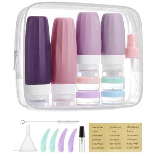 Bagsmart TSA Approved Travel Toiletries Bottles 18-Pack: $7.99 Bagsmart TSA Approved Travel Toiletries Bottles 18-Pack: $7.99