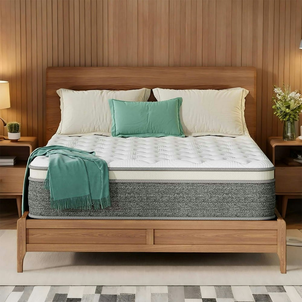 Greoo 12-Inch Queen Hybrid Gel Memory Foam Mattress: $177.88 Greoo 12-Inch Queen Hybrid Gel Memory Foam Mattress: $177.88