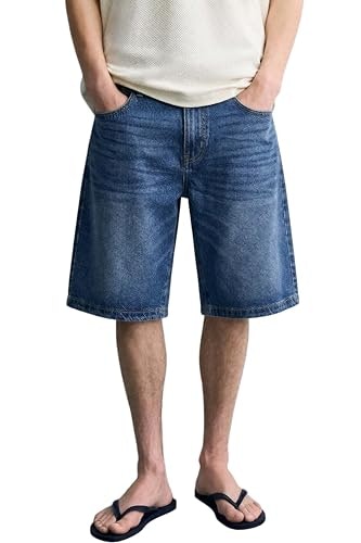 Mznburam Men's Loose Fit Baggy Denim Shorts: $22.94 Mznburam Men's Loose Fit Baggy Denim Shorts: $22.94