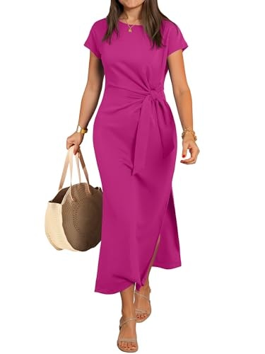 Anrabess Women's Wrinkle-Free Summer Maxi Dress: $34.64