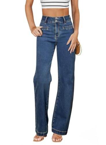 Sidefeel Women's High Waisted Wide Leg Jeans: $31.18 Sidefeel Women's High Waisted Wide Leg Jeans: $31.18