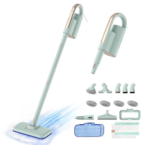 Newbealer Steam Mop and Detachable Handheld Cleaner: $76.49 Newbealer Steam Mop and Detachable Handheld Cleaner: $76.49