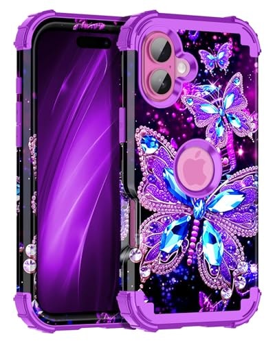 Miqala iPhone 16 Heavy Duty Shockproof Case: $13.42 Miqala iPhone 16 Heavy Duty Shockproof Case: $13.42