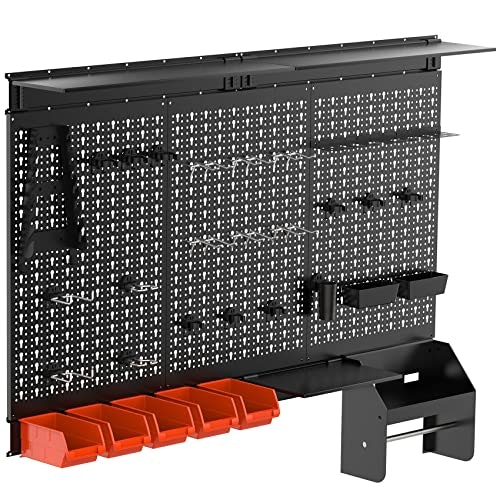 Torack 24x48-inch Metal Pegboard Wall Organizer: $89.99 Torack 24x48-inch Metal Pegboard Wall Organizer: $89.99