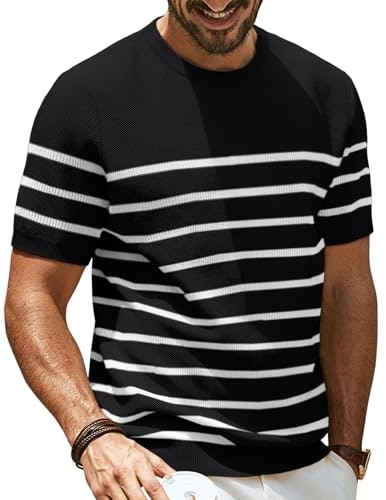 Pj Paul Jones Men's Striped Knit T-Shirt: $25.19 Pj Paul Jones Men's Striped Knit T-Shirt: $25.19