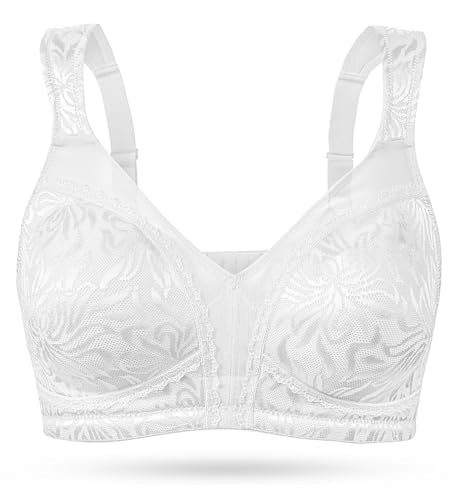 Wingslove Women's Full Coverage Non-Padded Minimizer Wire-Free Bra 48DD: $25.49 Wingslove Women's Full Coverage Non-Padded Minimizer Wire-Free Bra 48DD: $25.49