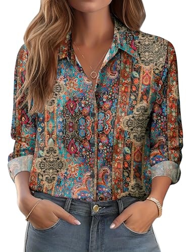 Zeagoo Women's Button-Down Long Sleeve Blouse: $8.49 Zeagoo Women's Button-Down Long Sleeve Blouse: $8.49