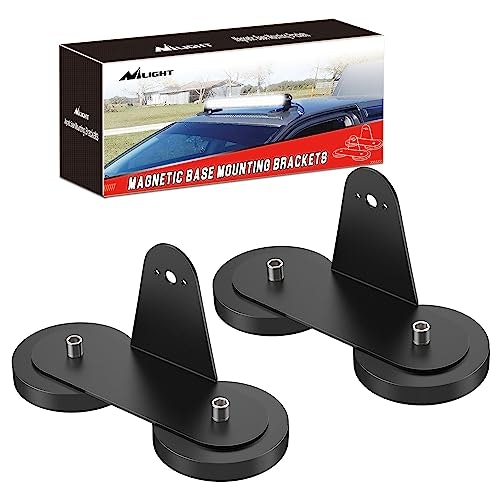 Nilight Magnetic LED Light Bar Mounting Brackets 2-Pack: $20.87 Nilight Magnetic LED Light Bar Mounting Brackets 2-Pack: $20.87