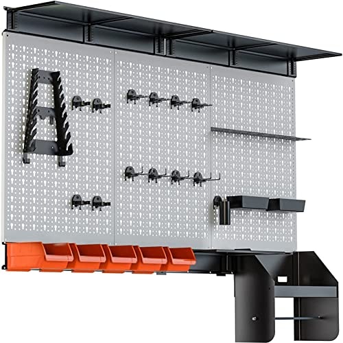 Torack 48x24-Inch Metal Tool Pegboard Organizer Kit: $80.09 Torack 48x24-Inch Metal Tool Pegboard Organizer Kit: $80.09