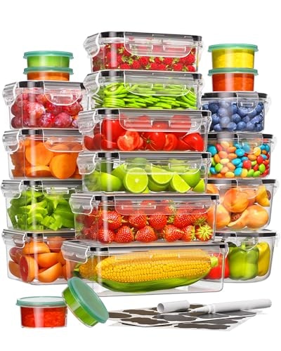 Canfanni 40-Piece Food Storage Container Set: $18.95 Canfanni 40-Piece Food Storage Container Set: $18.95