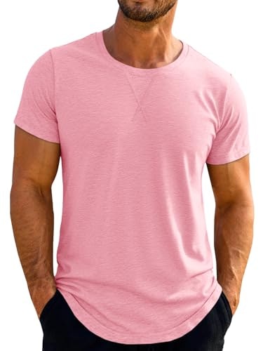 Runcati Men's Short Sleeve Crew Neck T-Shirt: $9.98 Runcati Men's Short Sleeve Crew Neck T-Shirt: $9.98