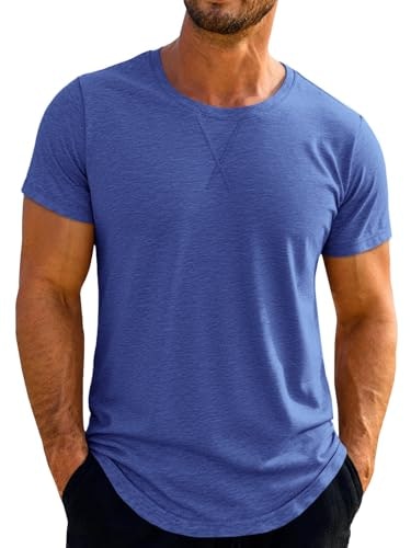 Runcati Men's Crew Neck Short Sleeve T-Shirt: $9.98 Runcati Men's Crew Neck Short Sleeve T-Shirt: $9.98