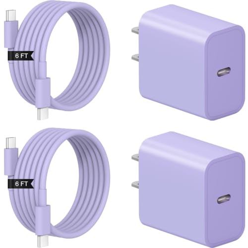 20W USB-C Wall Charger and 6-Foot Cable 4-Pack: $22.93 20W USB-C Wall Charger and 6-Foot Cable 4-Pack: $22.93