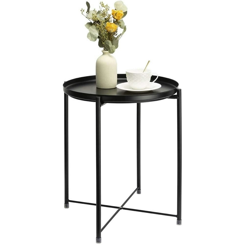 Cerbior Metal Tray Side Table: $22.19 Cerbior Metal Tray Side Table: $22.19