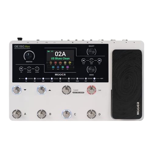 Mooer GE150 Guitar Amp Modeling Multi-Effects Pedal: $199 Mooer GE150 Guitar Amp Modeling Multi-Effects Pedal: $199