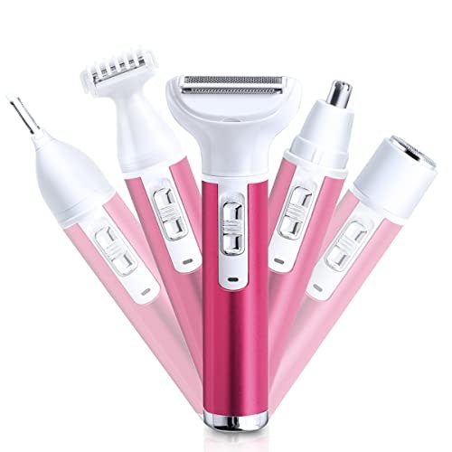5-in-1 Women's Rechargeable Electric Razor and Trimmer Set: $16.99 5-in-1 Women's Rechargeable Electric Razor and Trimmer Set: $16.99