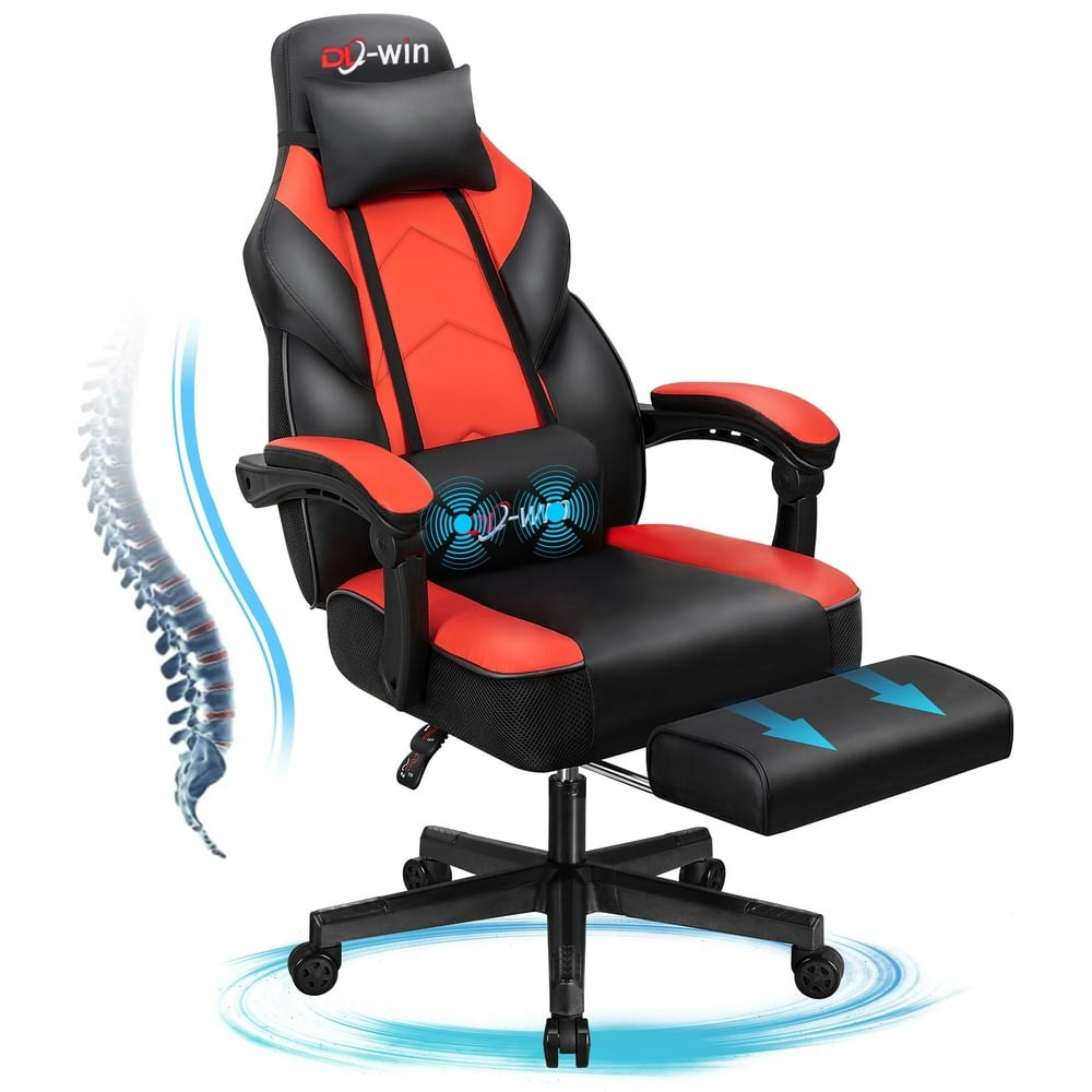 Walsunny Ergonomic Massage Gaming Chair: $89.99 Walsunny Ergonomic Massage Gaming Chair: $89.99