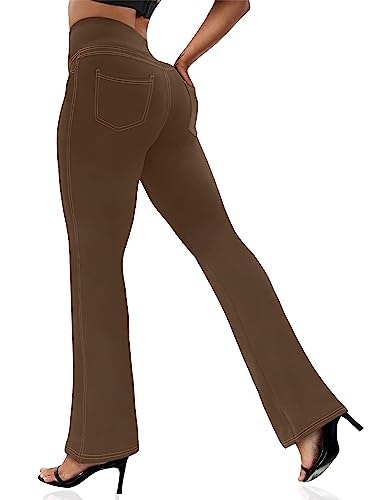 Vooveeya Women's Bootcut Yoga Pants with 4 Pockets: $25.48 Vooveeya Women's Bootcut Yoga Pants with 4 Pockets: $25.48
