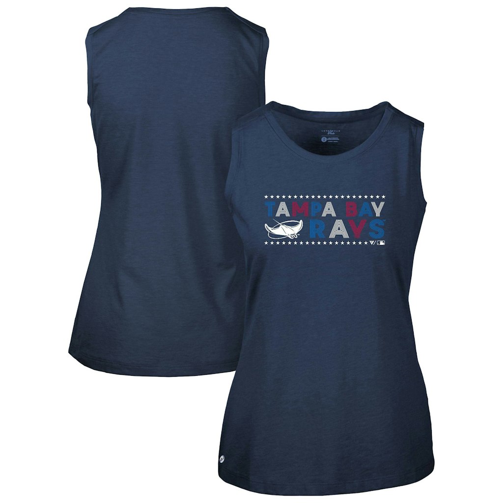 Women's Levelwear Tampa Bay Rays Independence Day Tank Top: $39.99
