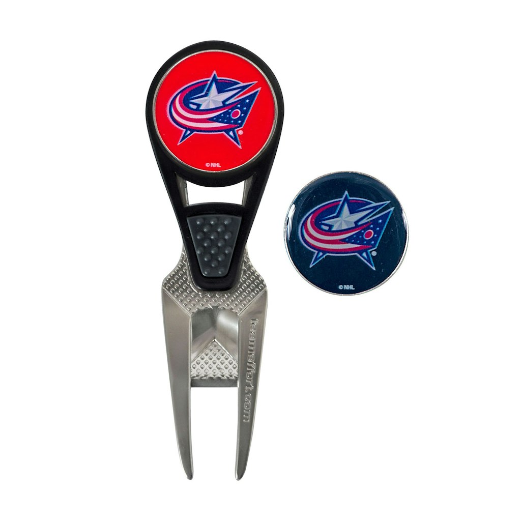 Wincraft Columbus Blue Jackets Repair Tool and Ball Marker Set: $24.99
