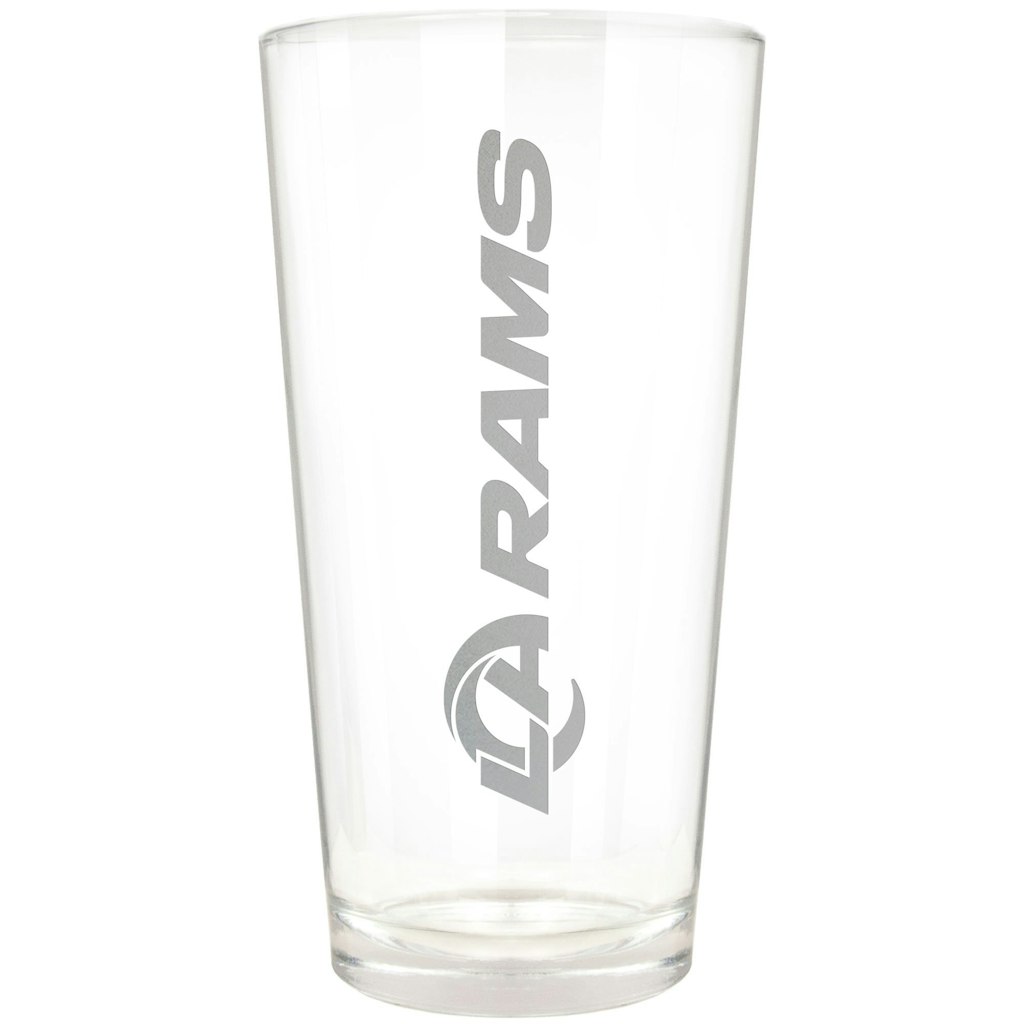 Los Angeles Rams 16oz. Pint Glass: $22.99 Los Angeles Rams 16oz. Pint Glass: $22.99