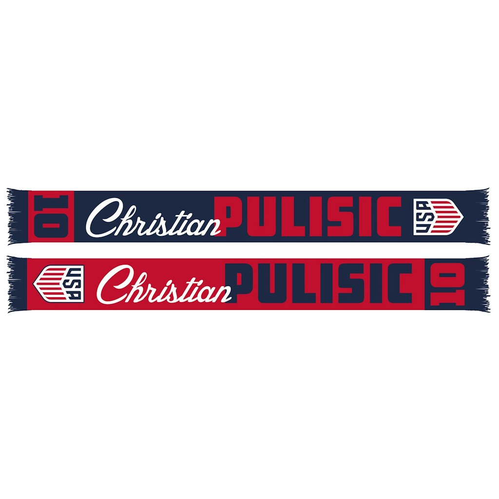 Christian Pulisic USMNT Player Scarf: $34.99 Christian Pulisic USMNT Player Scarf: $34.99