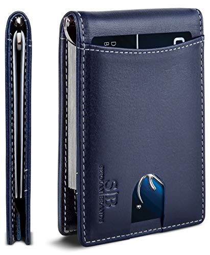 Serman Brands RFID Blocking Slim Bifold Leather Wallet: $23.70 Serman Brands RFID Blocking Slim Bifold Leather Wallet: $23.70