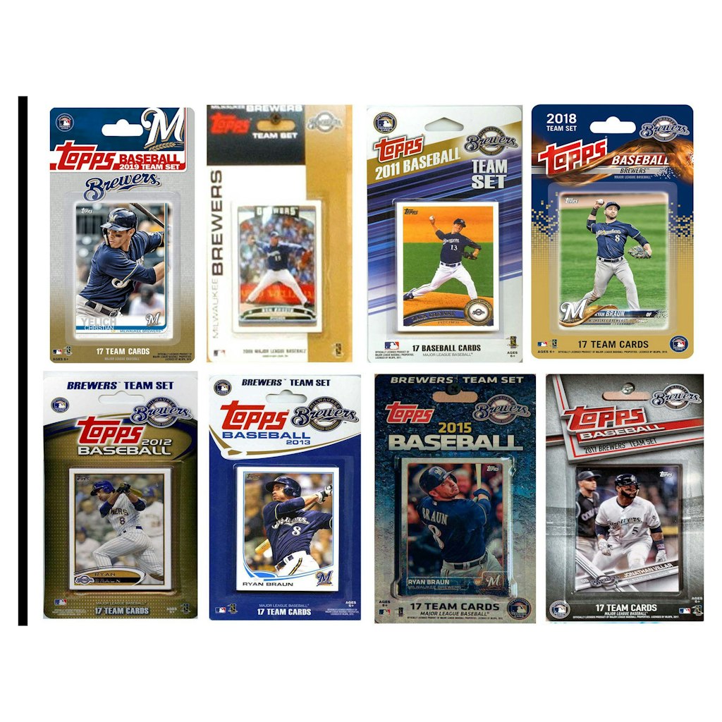 Milwaukee Brewers Trading Card Team Set: $49.99 Milwaukee Brewers Trading Card Team Set: $49.99