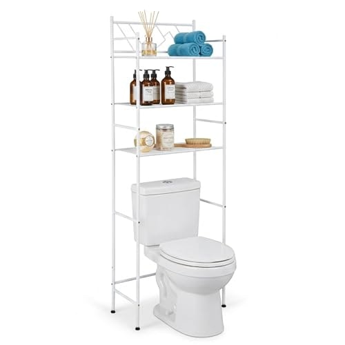Home Zone Living Over-the-Toilet Storage Cabinet: $25.49 Home Zone Living Over-the-Toilet Storage Cabinet: $25.49