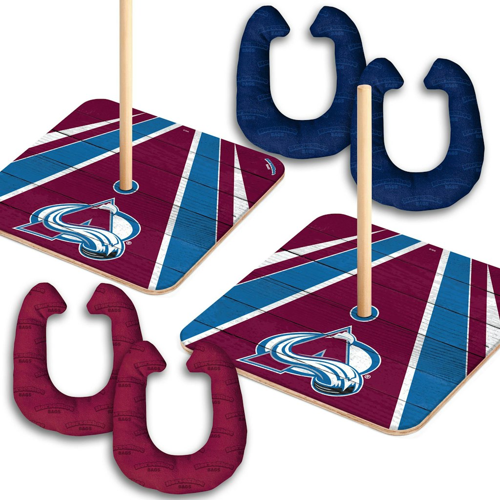 Colorado Avalanche Horseshoe Bags Game: $79.99 Colorado Avalanche Horseshoe Bags Game: $79.99