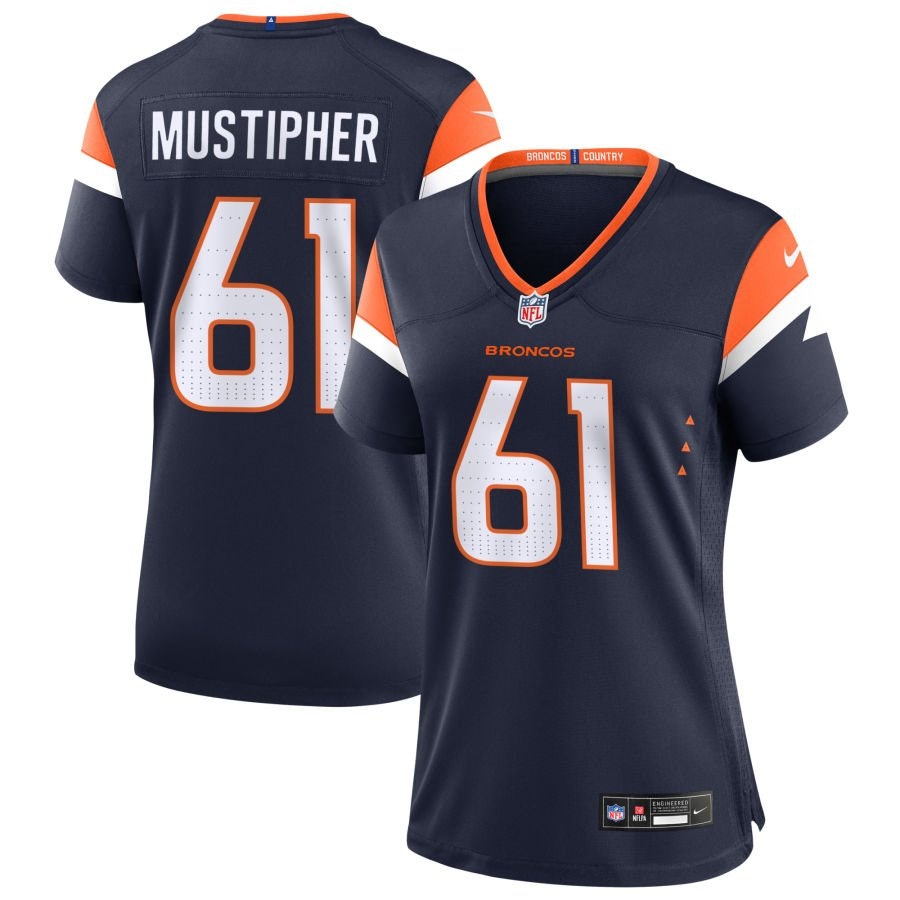 Sam Mustipher Women's Denver Broncos Nike Alternate Game Jersey: $151.99