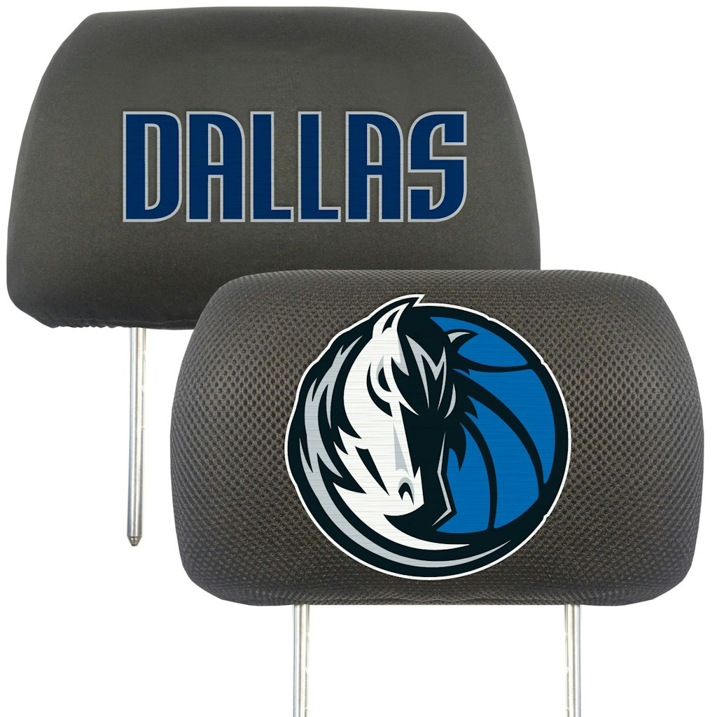 Dallas Mavericks Car Headrest Cover: $27.99 Dallas Mavericks Car Headrest Cover: $27.99