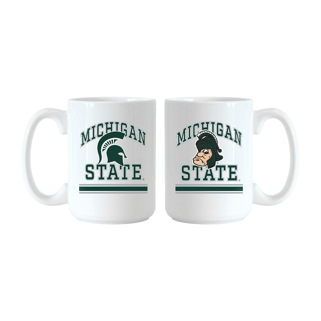 Michigan State Spartans 15oz Mug 2-Pack: $39.99 Michigan State Spartans 15oz Mug 2-Pack: $39.99