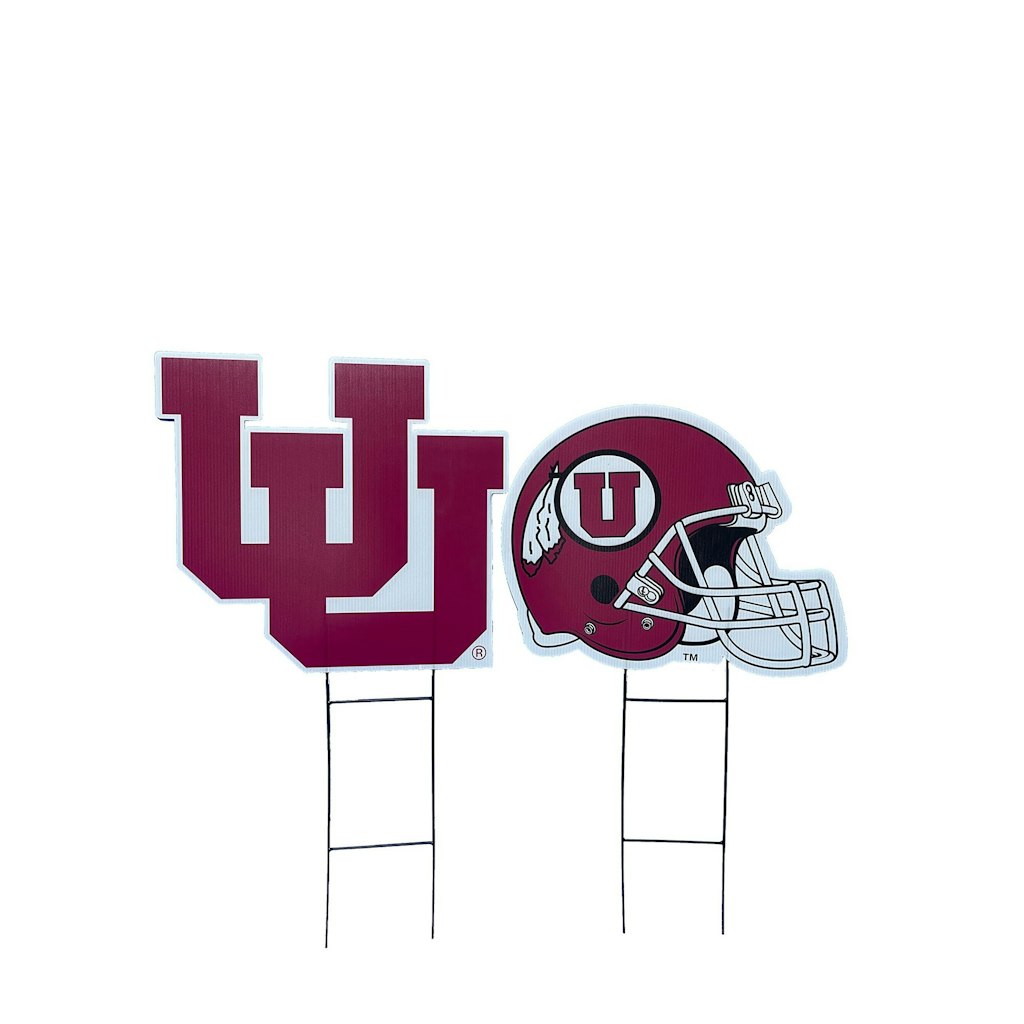 Pegasus Utah Utes Helmet and Logo Yard Sign 2-Piece Set: $34.99 Pegasus Utah Utes Helmet and Logo Yard Sign 2-Piece Set: $34.99
