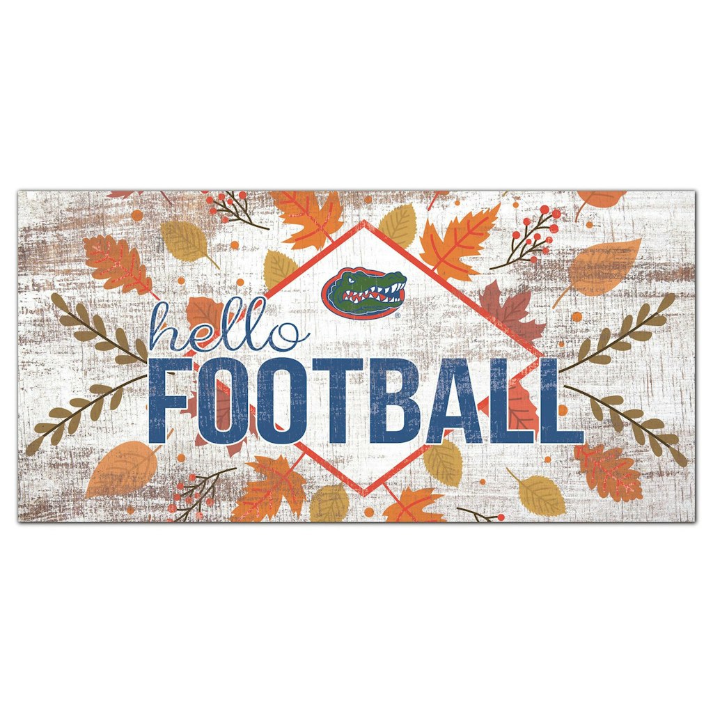 Florida Gators 6" x 12" Football Wall Art: $21.99