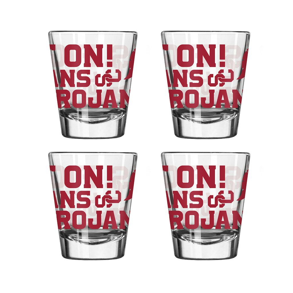 USC Trojans 2-oz. Shot Glass 4-Pack: $29.99 USC Trojans 2-oz. Shot Glass 4-Pack: $29.99